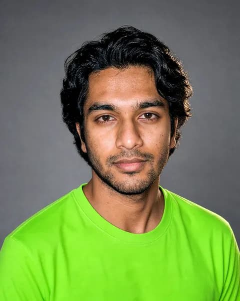Neon green tee