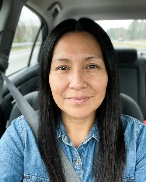 Woman, mid 40s: original selfie