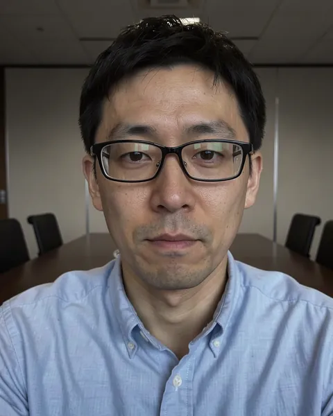 Man, late 30s: original selfie